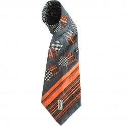 Yves Saint Laurent 70's tie